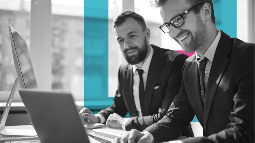 From manual to modern landing page image