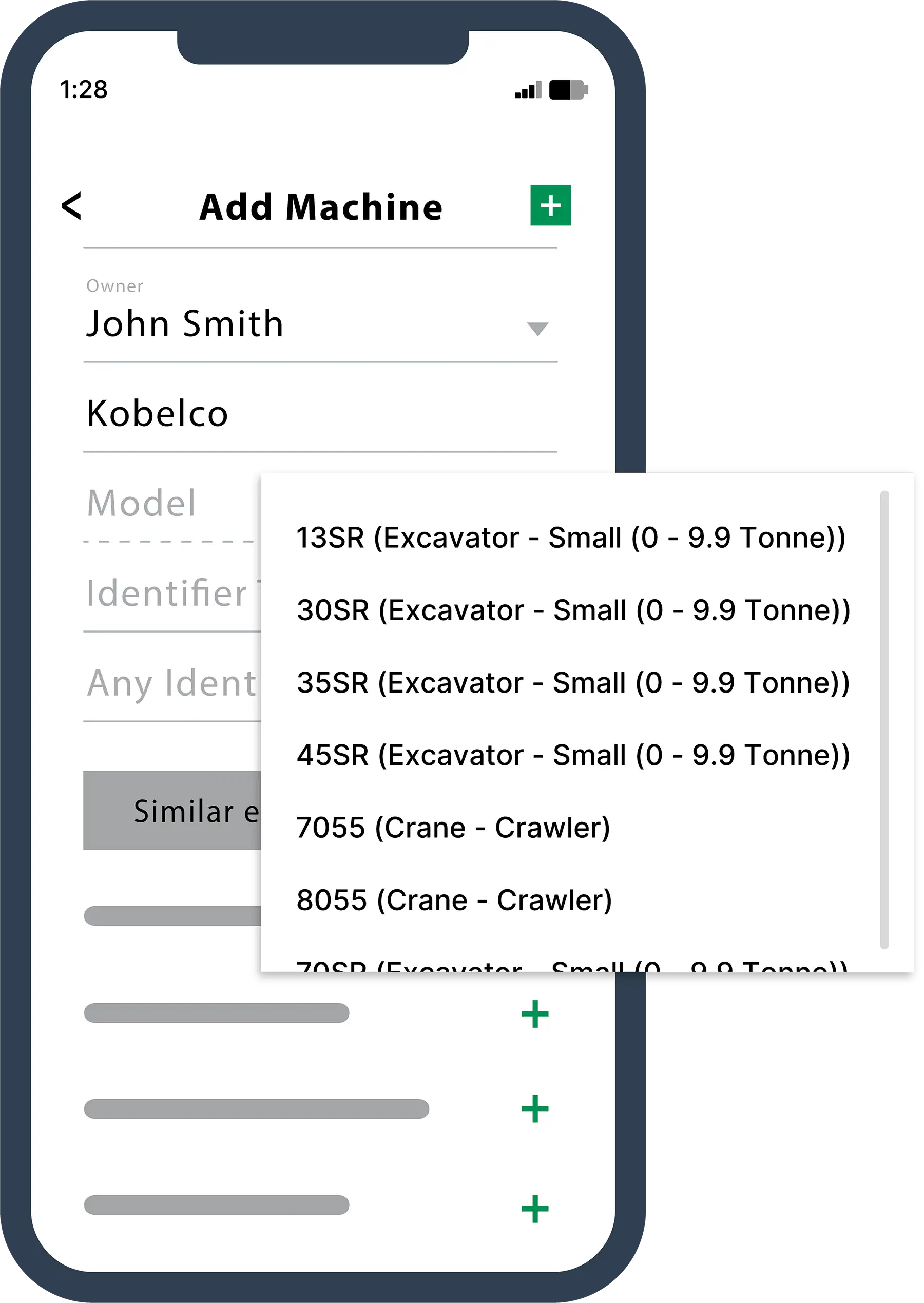 Ideagen Asset Guard machine-specific pre start checklist